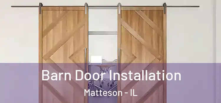  Barn Door Installation Matteson - IL