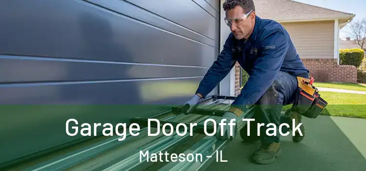  Garage Door Off Track Matteson - IL