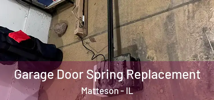  Garage Door Spring Replacement Matteson - IL