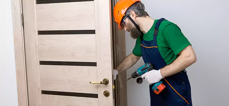 Replace Internal Door Handle with Lock Matteson