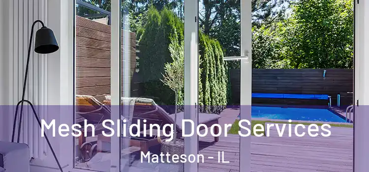  Mesh Sliding Door Services Matteson - IL
