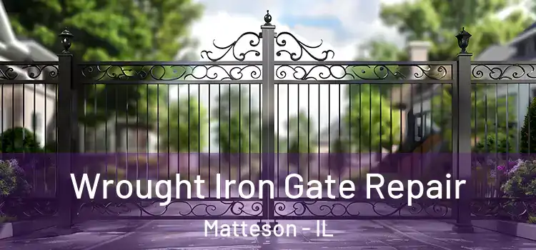 Wrought Iron Gate Repair Matteson - IL